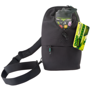 OOZE TRAVELER SERIES SMELL PROOF CROSSBODY - BLACK