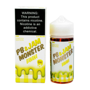 JAM MONSTER PB & BANANA 6MG