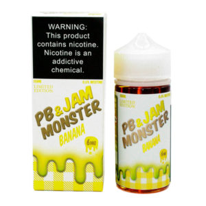 JAM MONSTER PB & BANANA 6MG