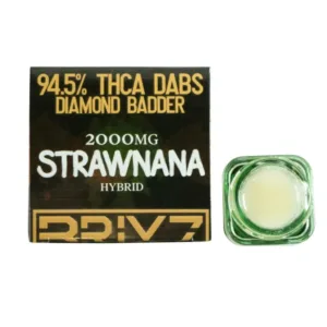 BRIXZ NYC TERPZA 2G THCA FLOWER DISPENSER STRAWNANZ (HYBIRD) - 15CT JAR