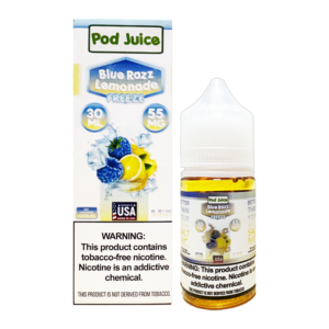 POD JUICE BLUE RAZZ LEMONADE FREEZZ 55MG - 30ML