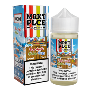 MARKET PLACE ICED THAI APPLE MELON RAZZ 3MG 100ML