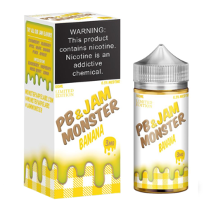 JAM MONSTER PB & BANANA 3MG