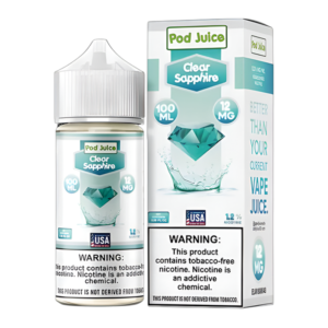 POD JUICE CLEAR SAPPHIRE 12MG - 100ML