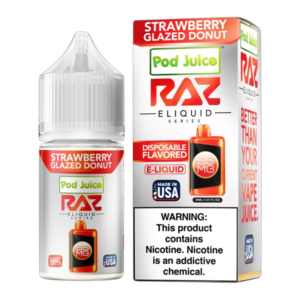RAZ X POD JUICE STRAWBERRY GLAZED DONUT 35MG - 30ML
