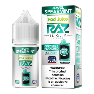 RAZ X POD JUICE JEWEL SPEARMINT 35MG - 30ML