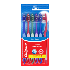 COLGATE TOOTHBRUSH SOFT (6CT)