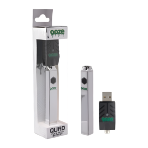 OOZE QUAD BATTERY+USB COSMIC CHROME (500MAH)