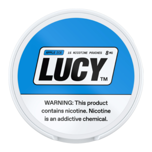 LUCY NICOTINE POUCHES 8MG APPLE ICE -PACK OF 5
