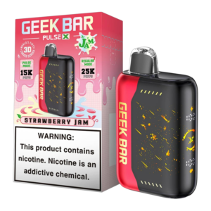 GEEK BAR PULSE X 25K STRAWBERRY JAM