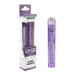 OOZE CLEAR SERIES VAPE PEN ULTRA PURPLE (400MAH)