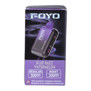 FOYO 30K PUFFS DISPOSABLE 5CT BLUE RAZZ WATERMELON