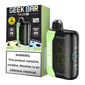 GEEK BAR PULSE X  25K SOUR APPLE ICE