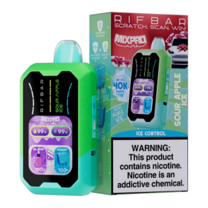 RIFBAR 40K SOUR APPLE ICE