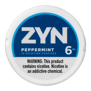 ZYN NICOTINE POUCHES PEPPERMINT 6MG (5CT)