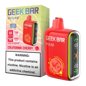 GEEK BAR PULSE  15K CALIFORNIA CHERRY
