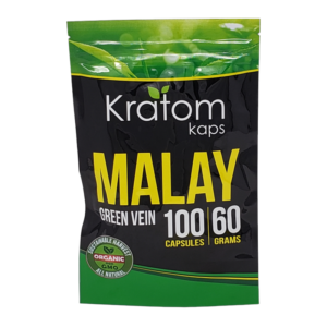 KRATOM KAPS CAPSULES BAG 60GM 100CT