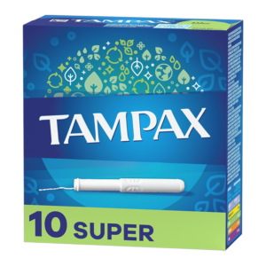 TAMPAX SUPER GREEN (10CT)
