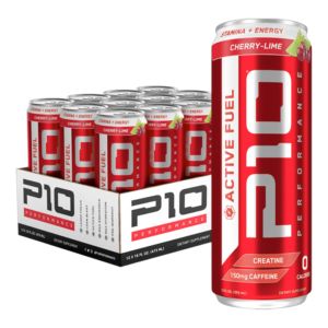 P10 ENERGY CHERRY-LIME 12OZ/12PK