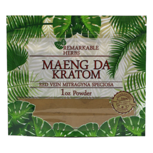 REMARKABLE HERBS RED VEIN MAENG DA 1OZ POWDER