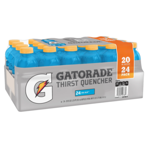 GATORADE SPORTS DRINK COOL BLUE 20OZ/24CT