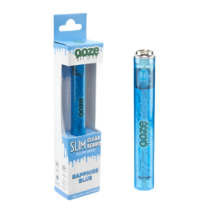 OOZE CLEAR SERIES VAPE PEN SAPPHIRE BLUE (400MAH)