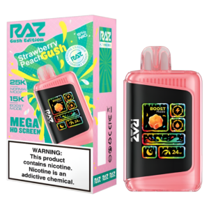 RAZ DC 25K GUSH ED STRAWBERRY PEACH GUSH