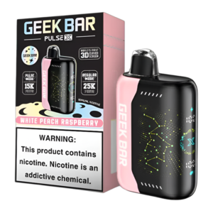 GEEK BAR PULSE X 25K WHITE PEACH RASPBERRY