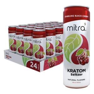 MITRA 9 BLACK CHERRY KRATOM DRINK(12OZ) 24CT