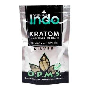 OPMS SILVER WHITE VEIN INDO 36GM 60CT