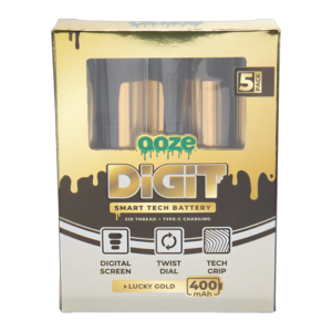 OOZE DIGIT BATTERY 5 PACK LUCKY GOLD (400MAH)
