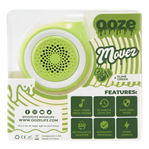 OOZE MOVEZ WIRELESS SPEAKER VAPE BATTERY - SLIME GREEN