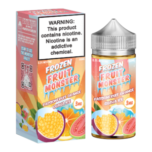 FROZEN FRUIT MONSTER PASSIONFRUIT ORANGE GUVAVA ICE ICE 3MG 100ML