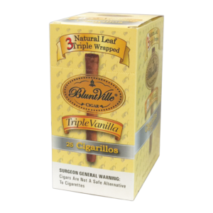 BLUNTVILLE CIGRALLO TRIPLE VANILLA 25CT