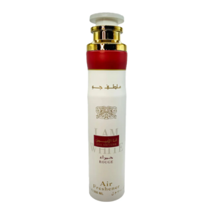 LATTAFA AIR FRESHENER 300ML I AM WHITE -ANA ABIYEDH ROUGE PCS