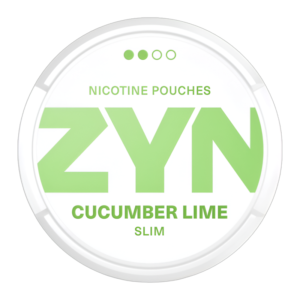 ZYN SLIM NICOTINE POUCHES CUCUMBER LIME 6.5MG 5CT SW