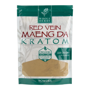 WHOLE HERBS RED VEIN MAENG DA 8OZ 225GM POWDER BAG