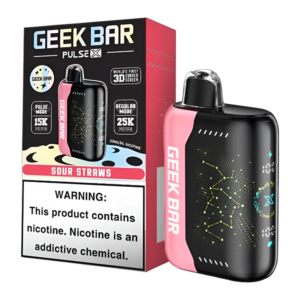 GEEK BAR PULSE X  25K SOUR STRAWS