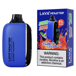 LAVA MONSTER 25K BLUEBERRY RASPBERRY