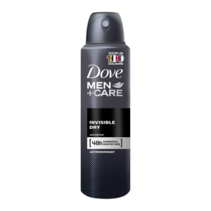 DOVE SPRAY MEN INVISIBLE DRY 150ML 87G