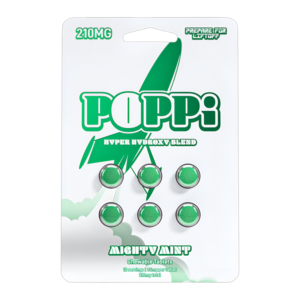 POPPI HYDROXY 210MG (MIGHTY MINT)