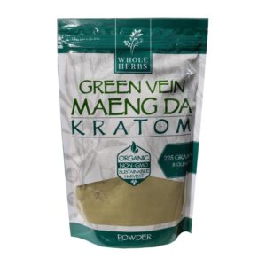 WHOLE HERBS GREEN VEIN MAENG DA 8OZ 225GM POWDER BAG