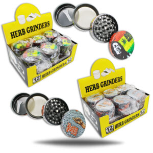 MIXED DESIGN WHOLE BODY PRINTED 50MM 4 PART -BOX OF 12