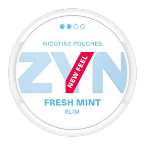 ZYN SLIM NICOTINE POUCHES FRESH MINT 6.5MG (5CT ) SW