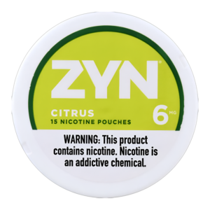 ZYN NICOTINE POUCHES CITRUS 6MG (5CT)