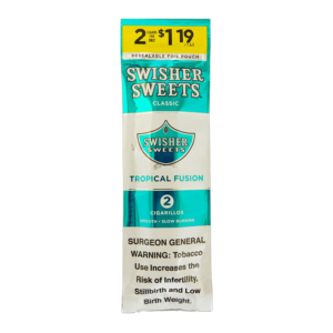 SWISHER SWEETS 2FOR1.19 TROPICAL FUSION