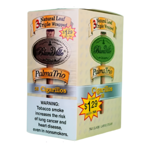 BLUNTVILLE CIGRALLO 1.29 PALMA TRIO 25CT