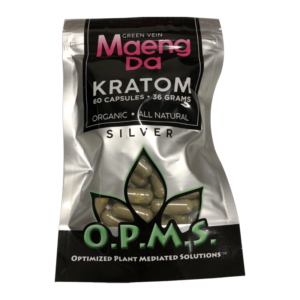 OPMS SILVER GREEN VEIN MAENG DA 36GM 60CT