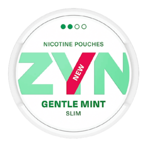 ZYN  NICOTINE POUCHES GENTLE MINT SLIM 6.5MG (5CT) SW