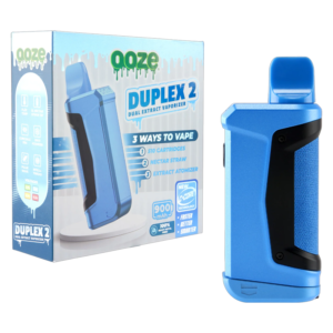 OOZE DUPLEX 2 DUAL EXTRACT VAPORIZER ARTIC BLUE